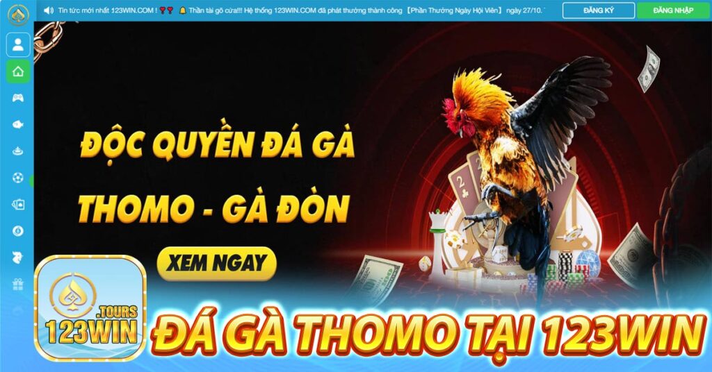 Đá gà Thomo tại 123Win